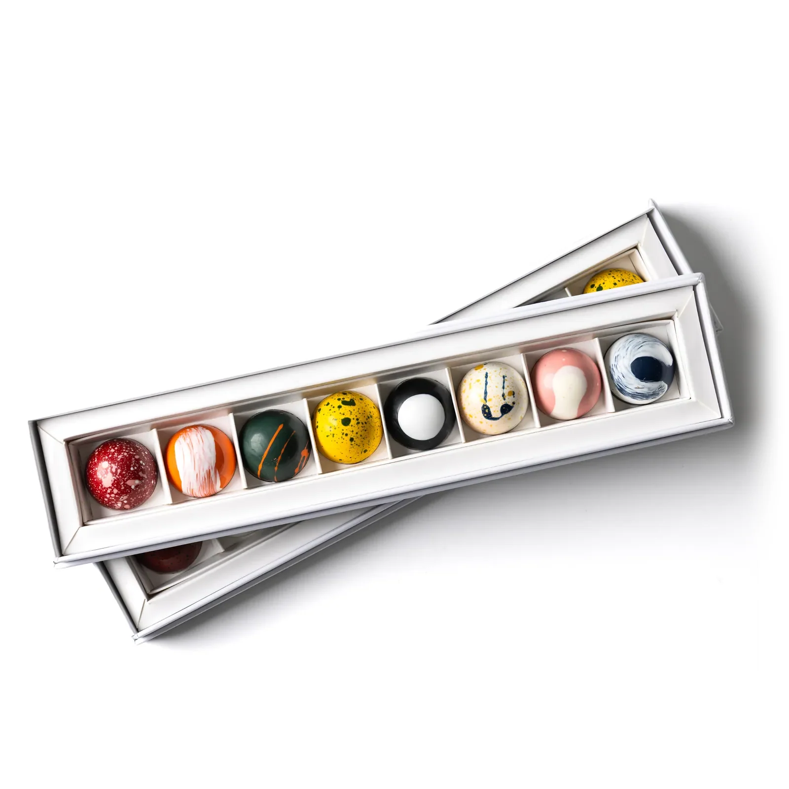 Box of 8 handmade bonbons, Bonbon Boxes