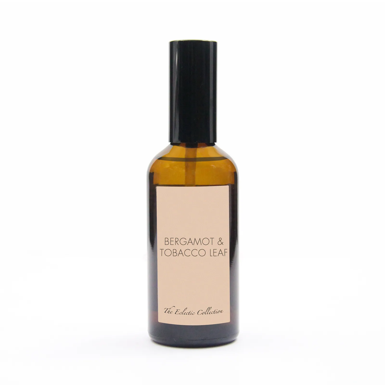 Bergamot & Tobacco Leaf, Room & Pillow Spray, Amber glass