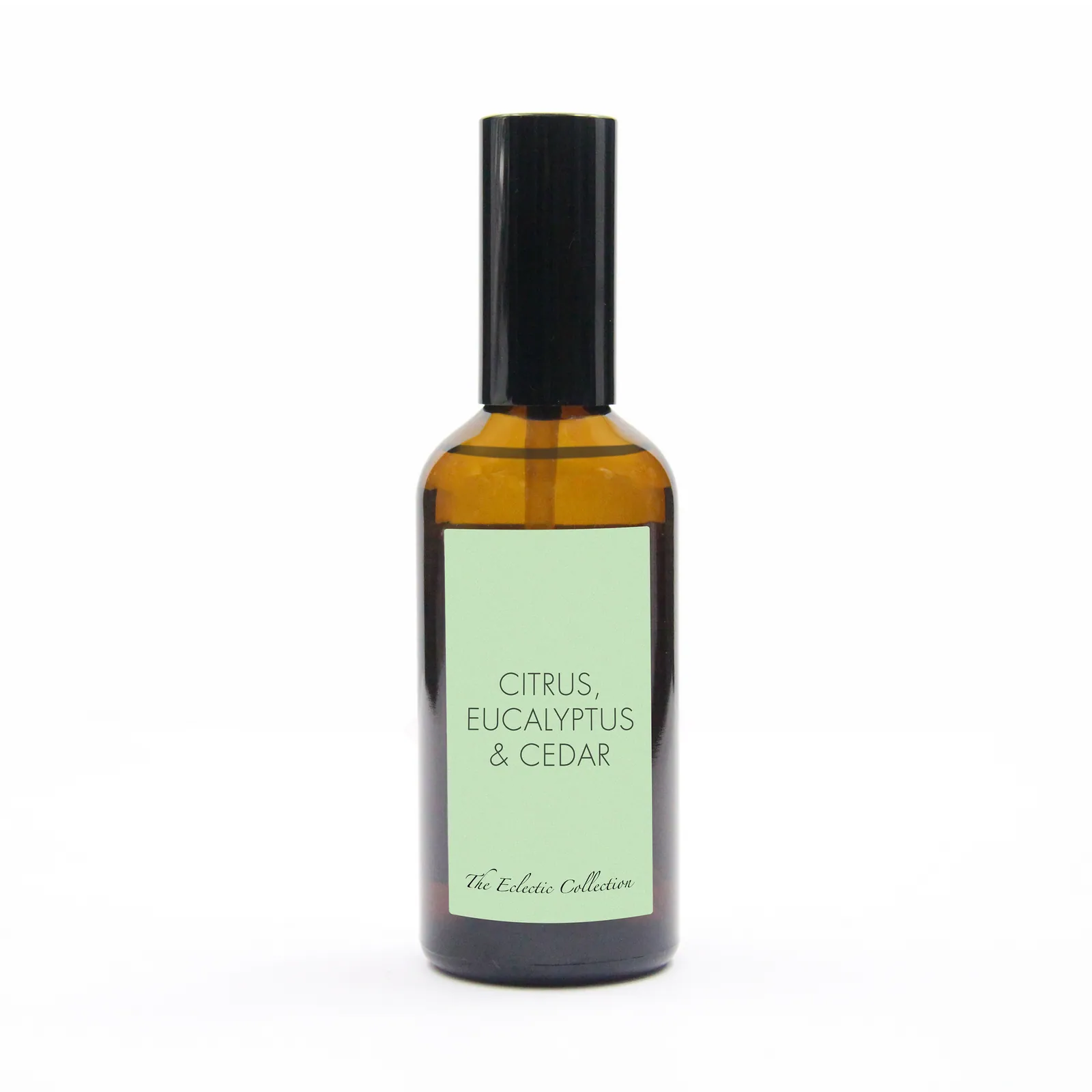 Citrus, Amber, Eucalyptus & Cedar, Room & Pillow Spray, Amber glass