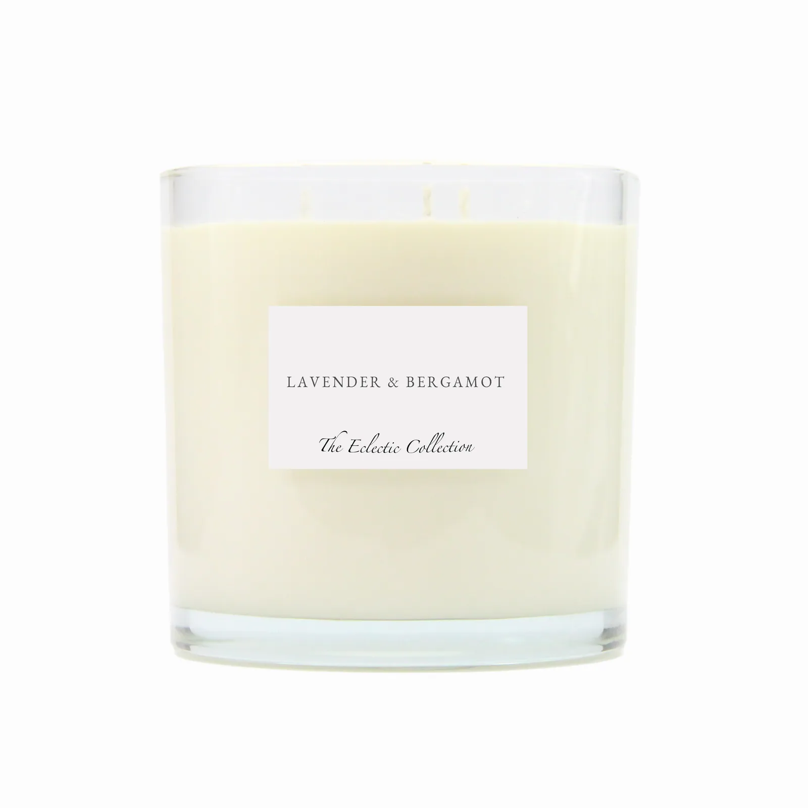Lavender & Bergamot, Large Three Wick Candle