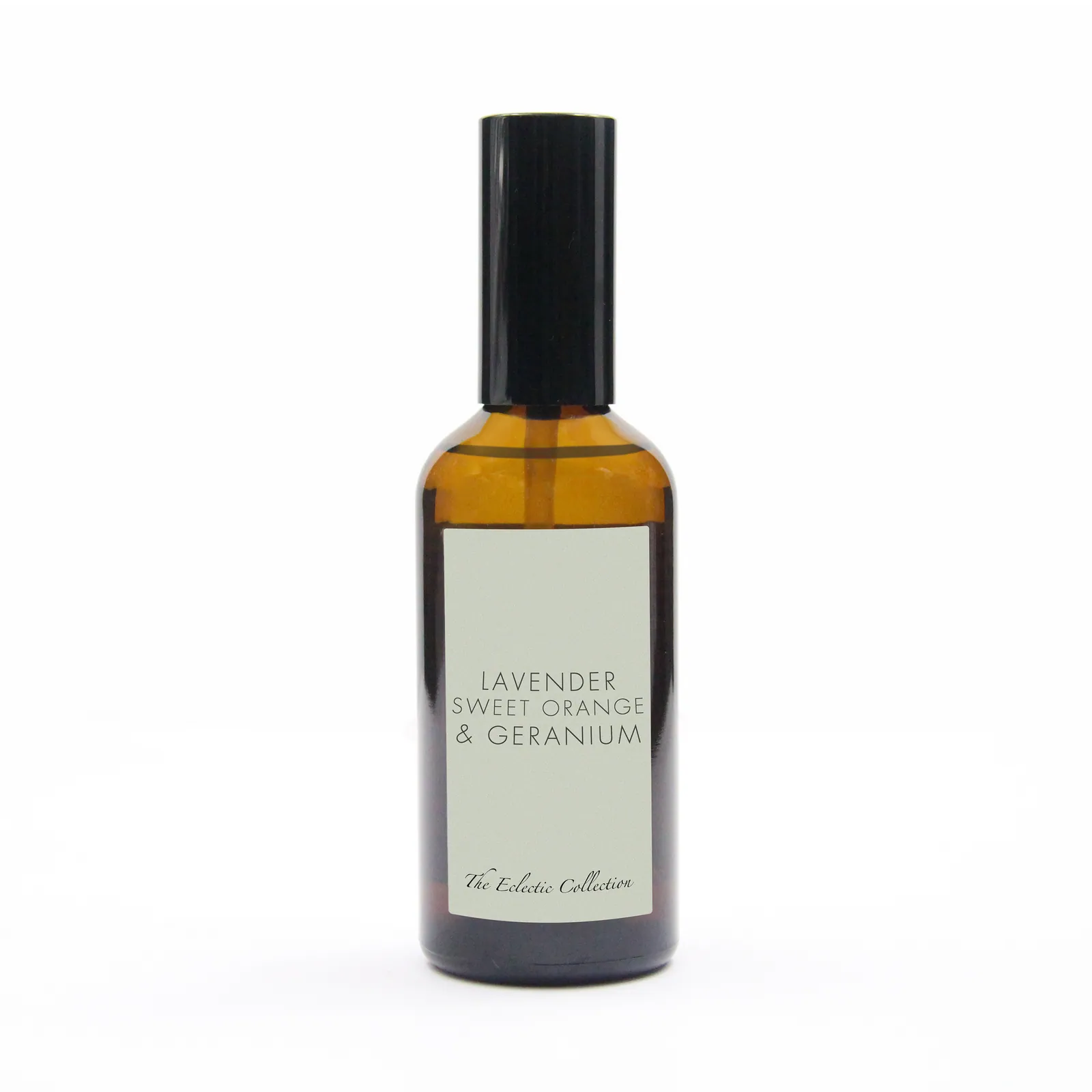 Lavender, Sweet Orange, Geranium, Room & Pillow Spray, Amber glass