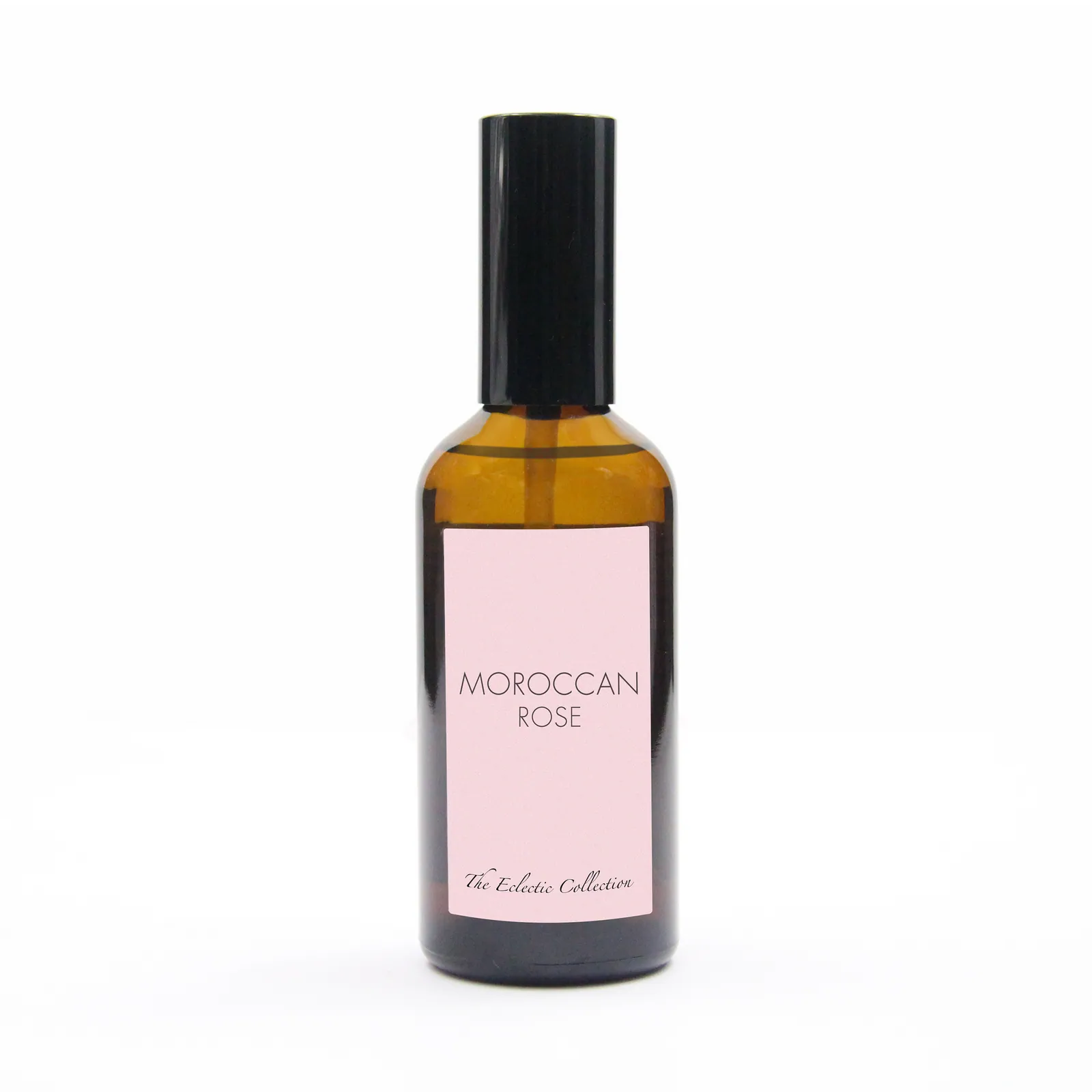Moroccan Rose, Room & Pillow Spray, Amber glass