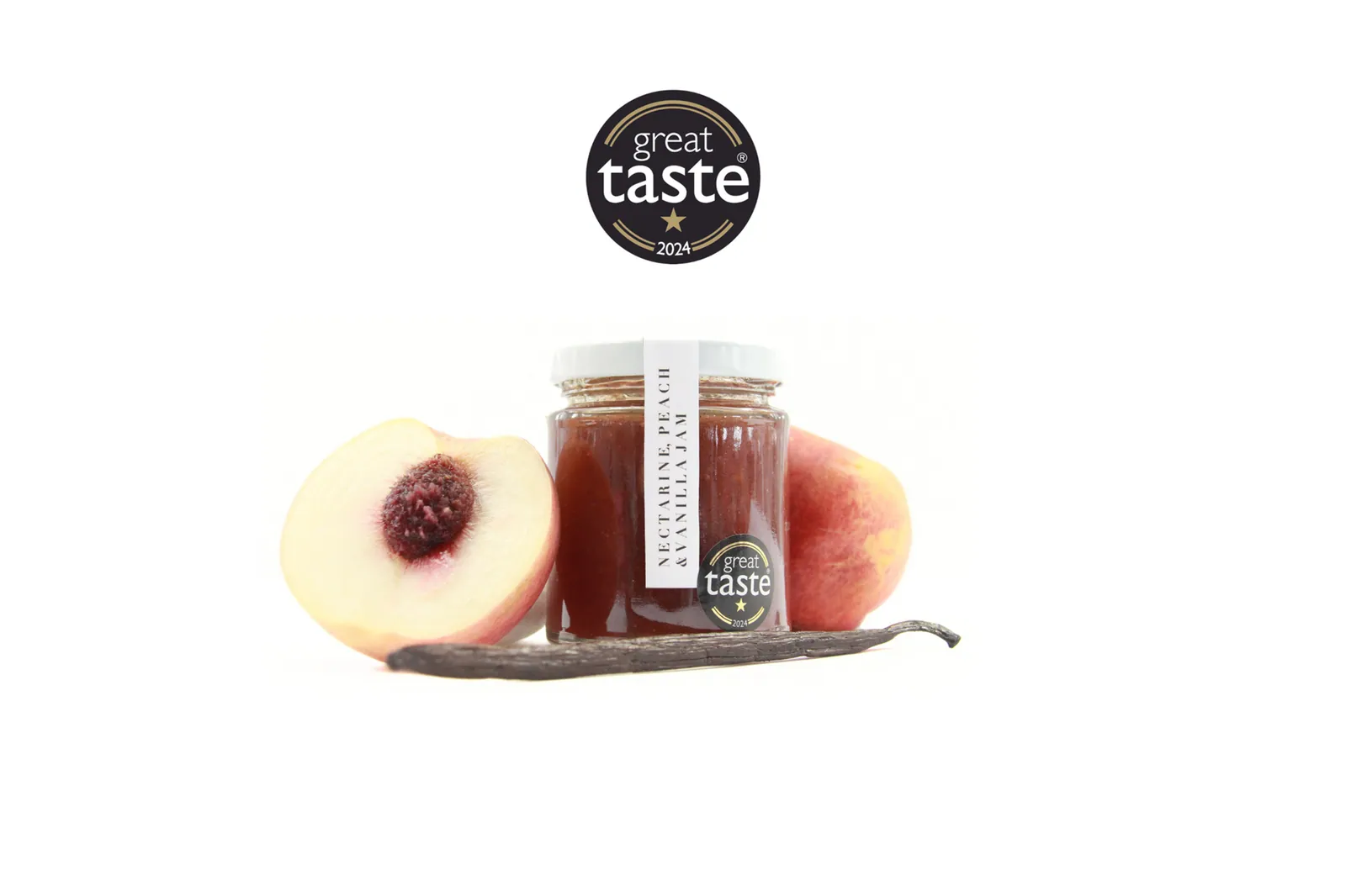 Nectarine, Peach & Vanilla Jam, Jams & Preserves