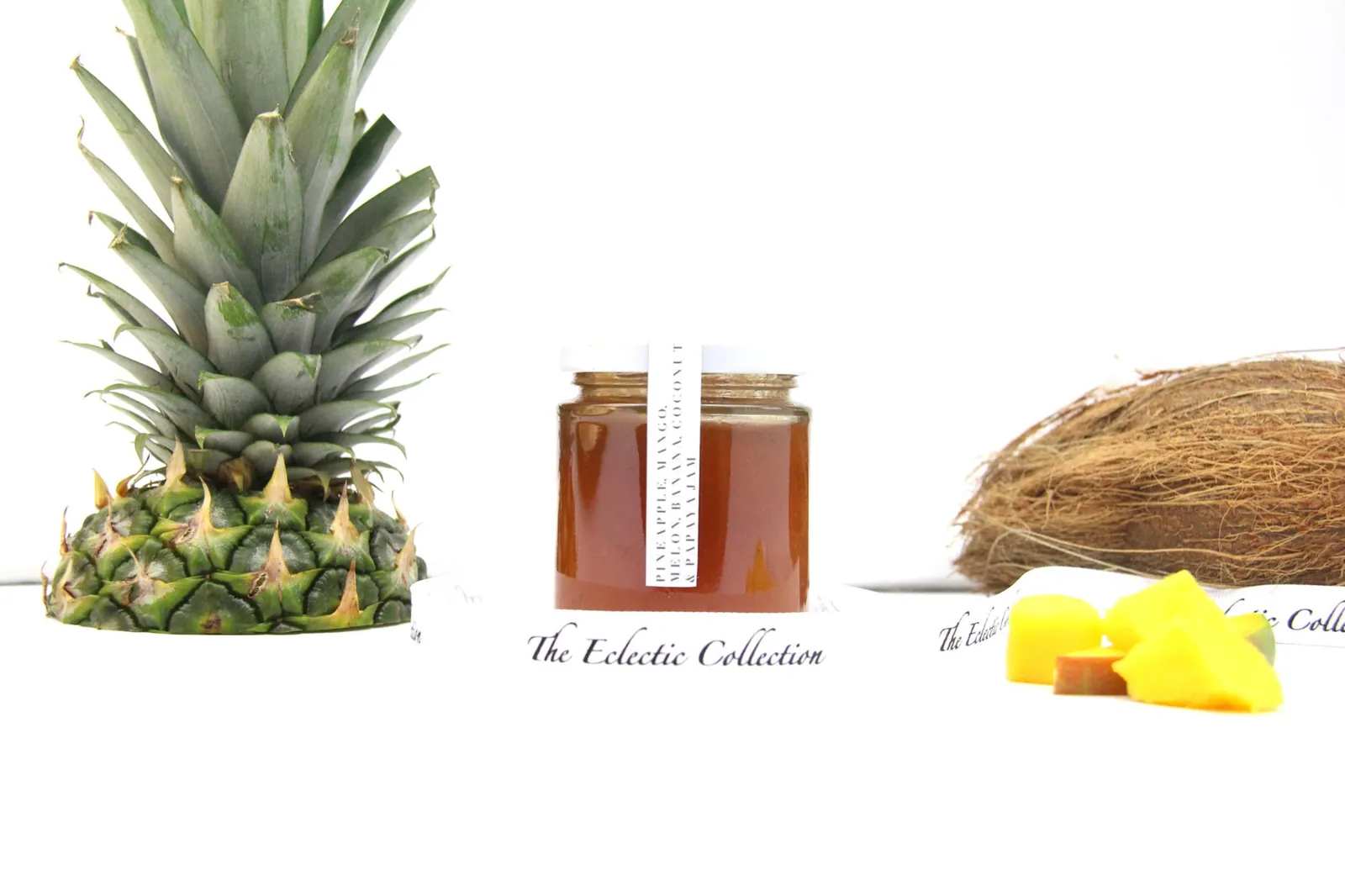 Pineapple, Mango, Melon, Banana, Coconut & Papaya Jam, Jams & Preserves