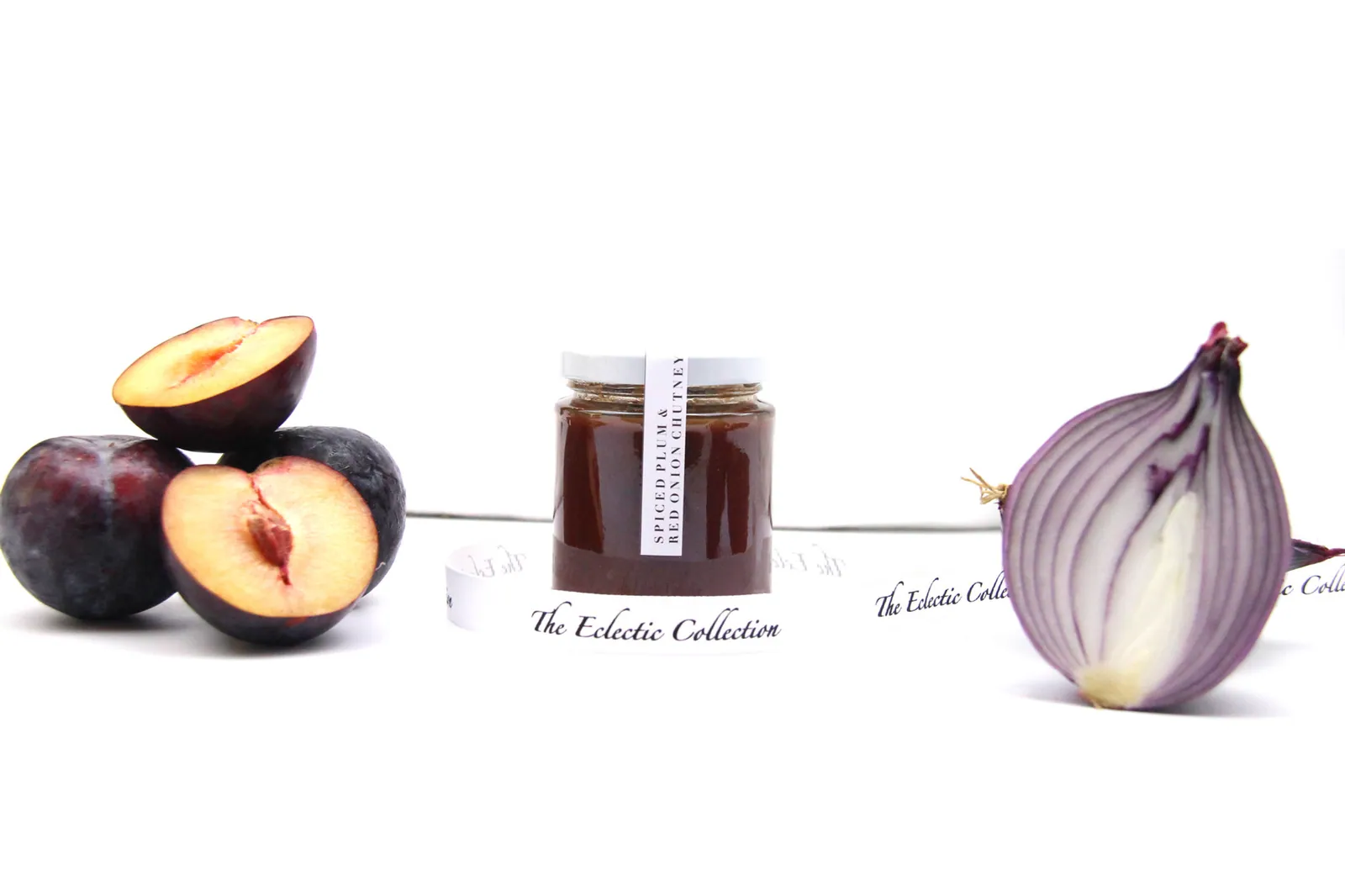 Spiced Plum & Red Onion Chutney, Chutneys