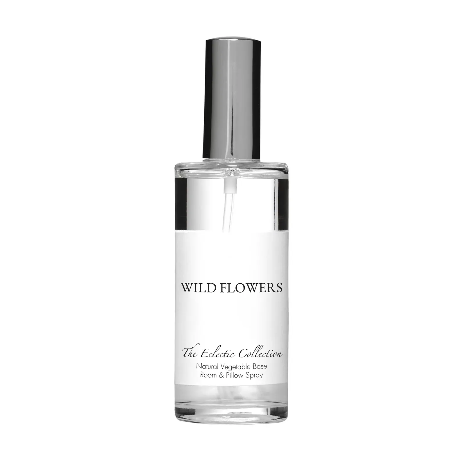 Wild Flowers, Room & Pillow Spray, Clear glass