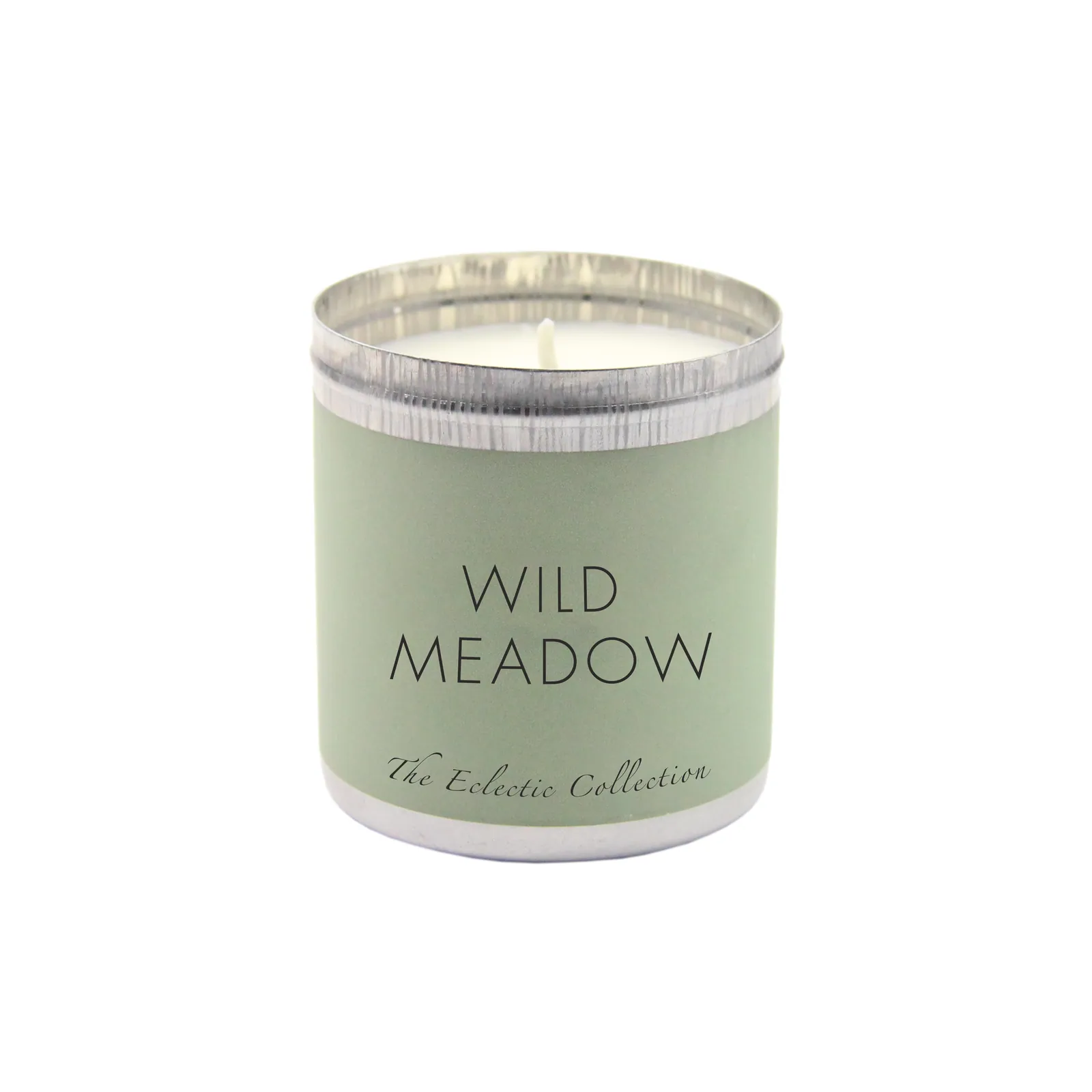 Wild Meadow, Aluminium Tin Candle