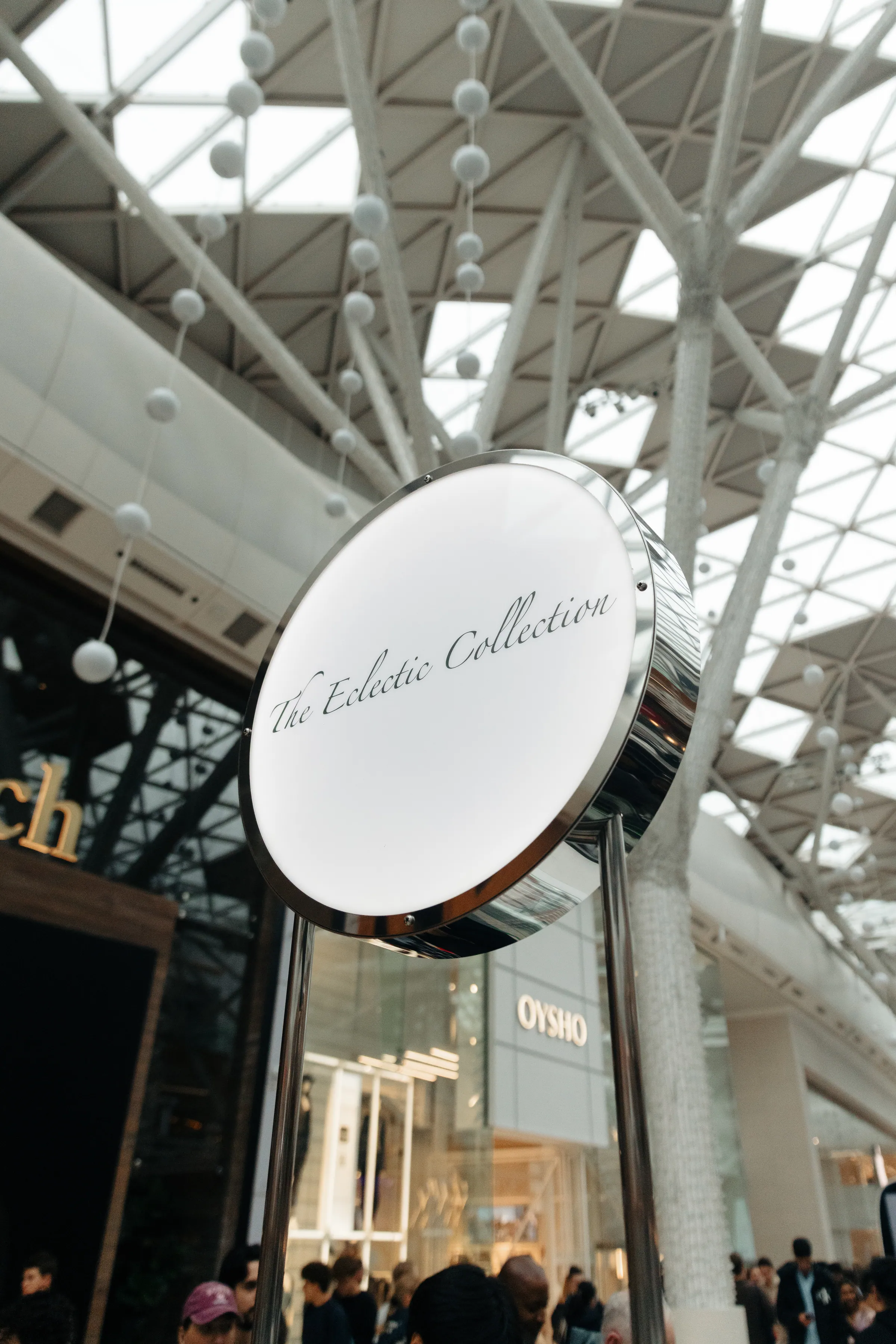 Our sign at Westfield London